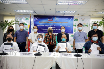 DA-BPI, DBP MOA Signing for Seed Bank Project (Dec. 20, 2021)